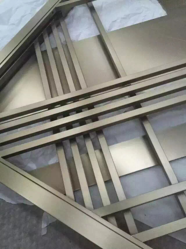 拉丝青古铜不锈钢花格